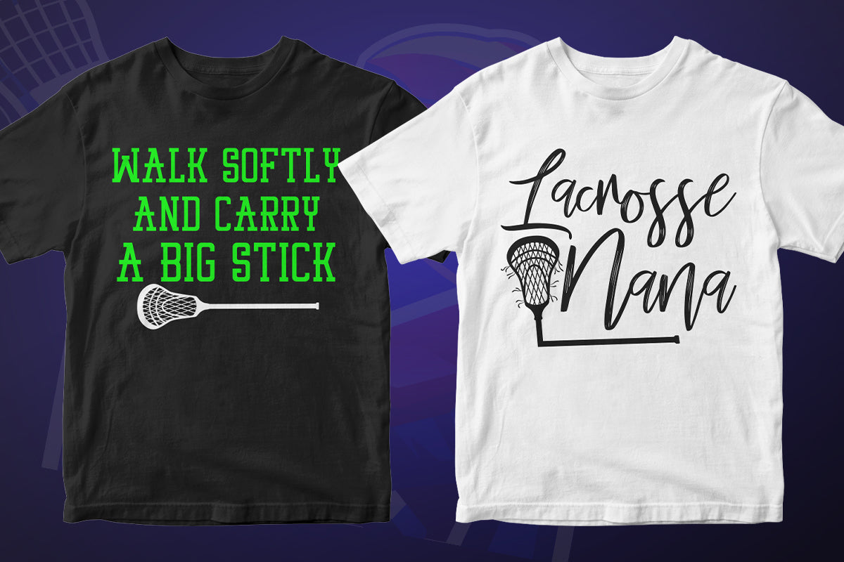 Lacrosse 50 Editable T-shirt Designs Bundle Part 2