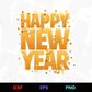 Happy New Year 2 Editable Design in Ai Svg Eps Files