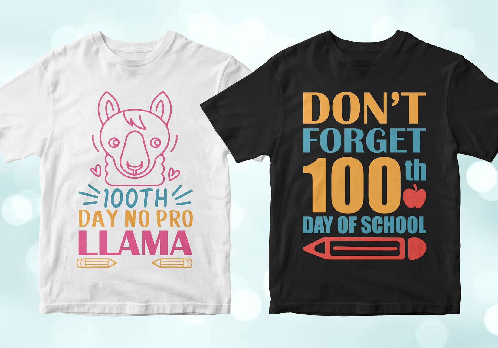 100th day no prob-llama, don't forget 100th day of school
