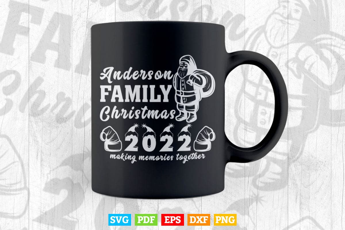 2022 Family Christmas Svg T shirt Design.