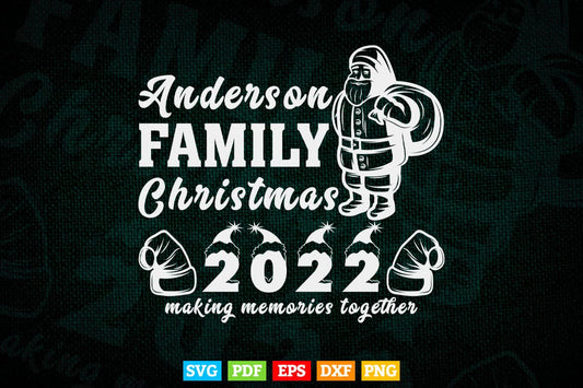 2022 Family Christmas Svg T shirt Design.