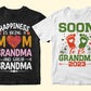 Grandma 50 Editable T-shirt Designs Bundle Part 2