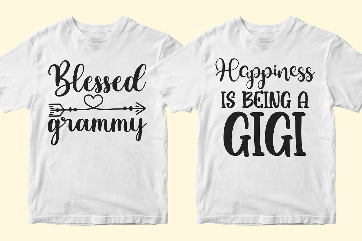 Grandma 50 Editable T-shirt Designs Bundle Part 2