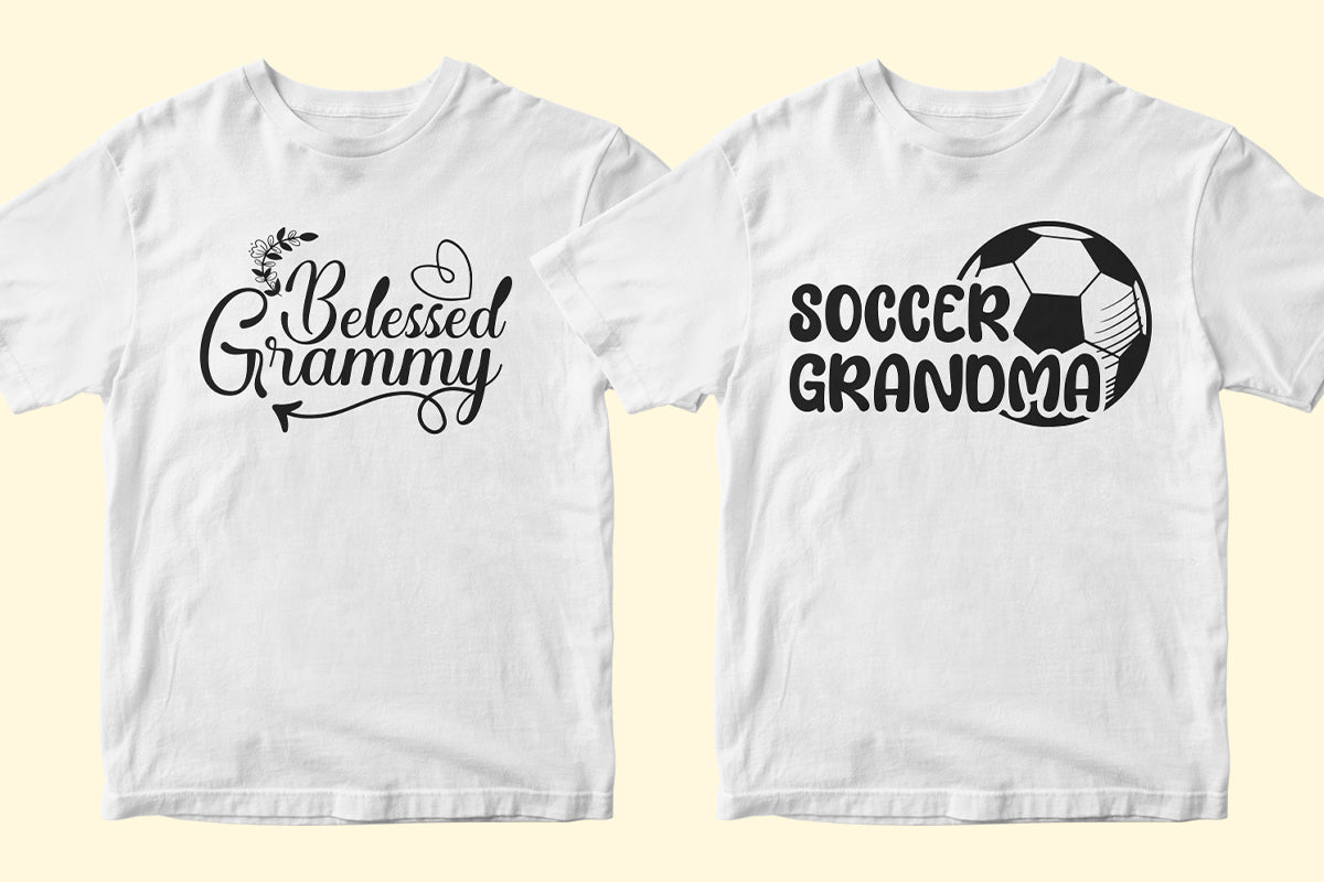 Grandma 50 Editable T-shirt Designs Bundle Part 2