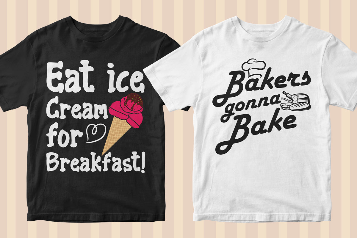 Baker 50 Editable T-shirt Designs Bundle Part 1