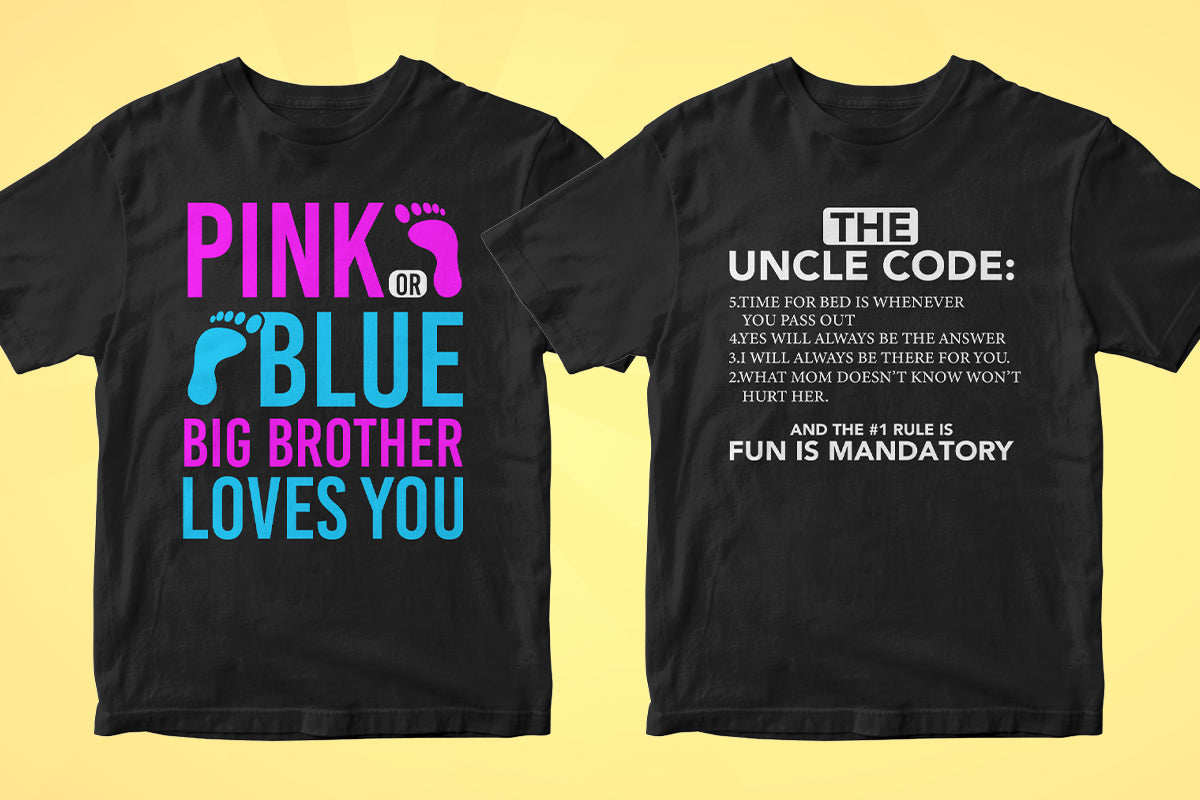 Uncle 50 Editable T-shirt Designs Bundle Part 1