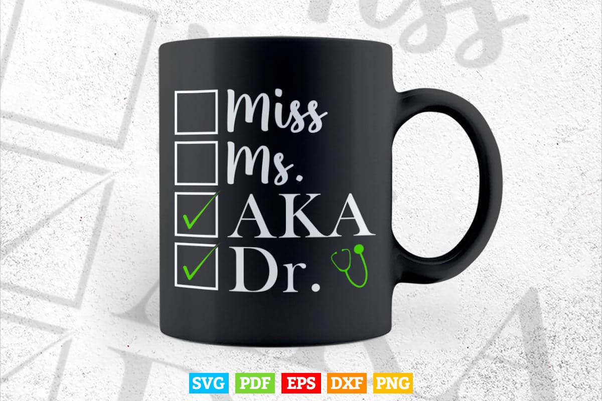 AKA Doctor Alpha Sorority Kappa Physician Svg T shirt Design.