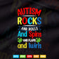 Autism Rocks Awareness Svg Png Cricut Files.
