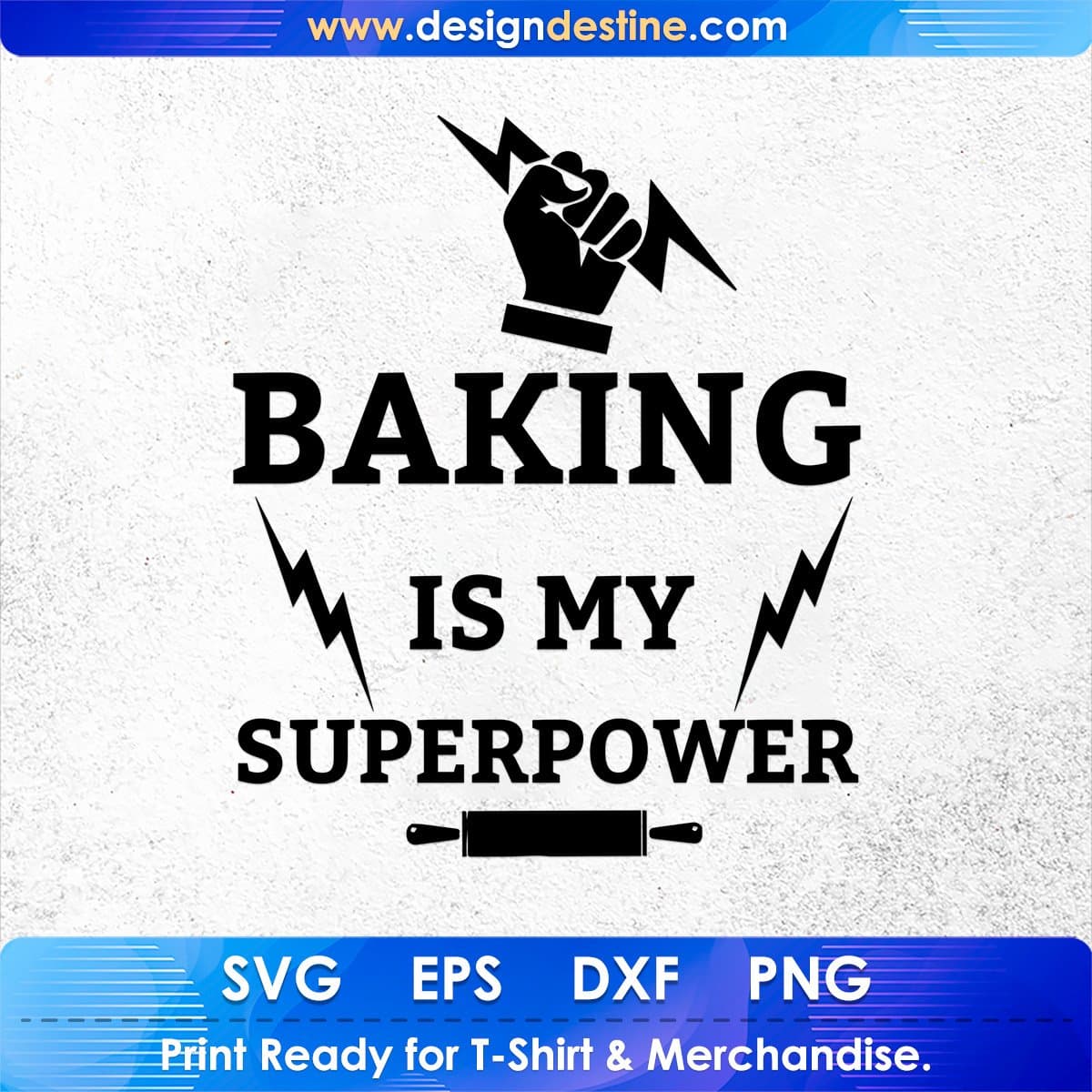 Baking Is My Superpower T shirt Design In Svg Cutting Printable Files