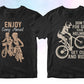 enjoy every moment, don't forget your helmet get out and ride, cyclist t shirts bicycle tee shirt bicycle tee shirts bicycle t shirt designs t shirt with bike design