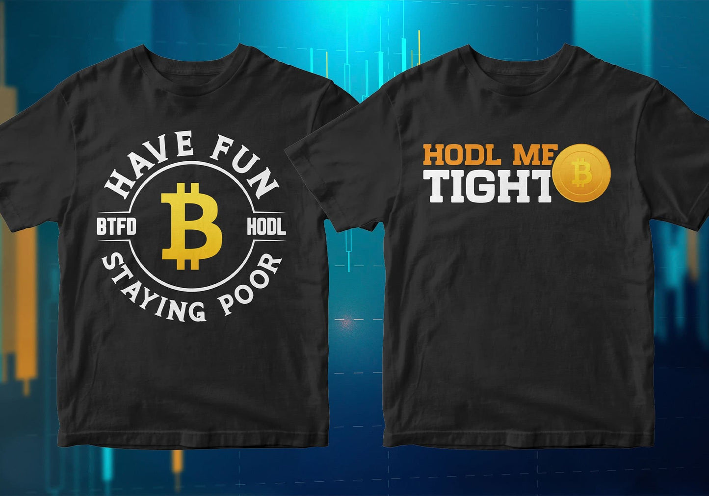 Bitcoin Cryptocurrency Btc 100 Editable Vector T-shirt Designs Bundle Part 1