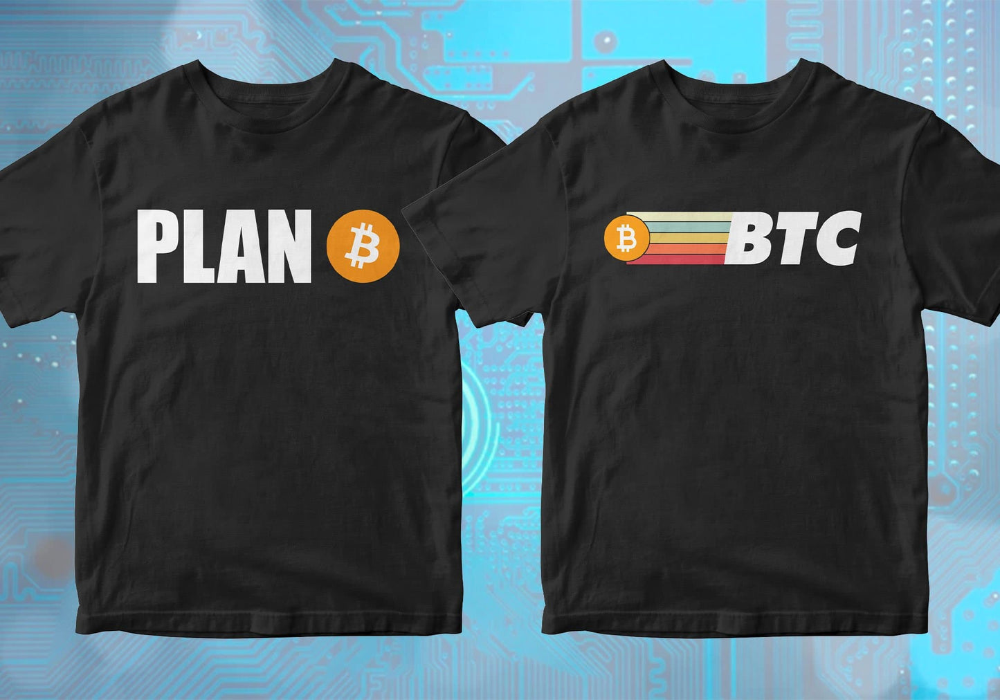 Bitcoin Cryptocurrency Btc 100 Editable Vector T-shirt Designs Bundle Part 1