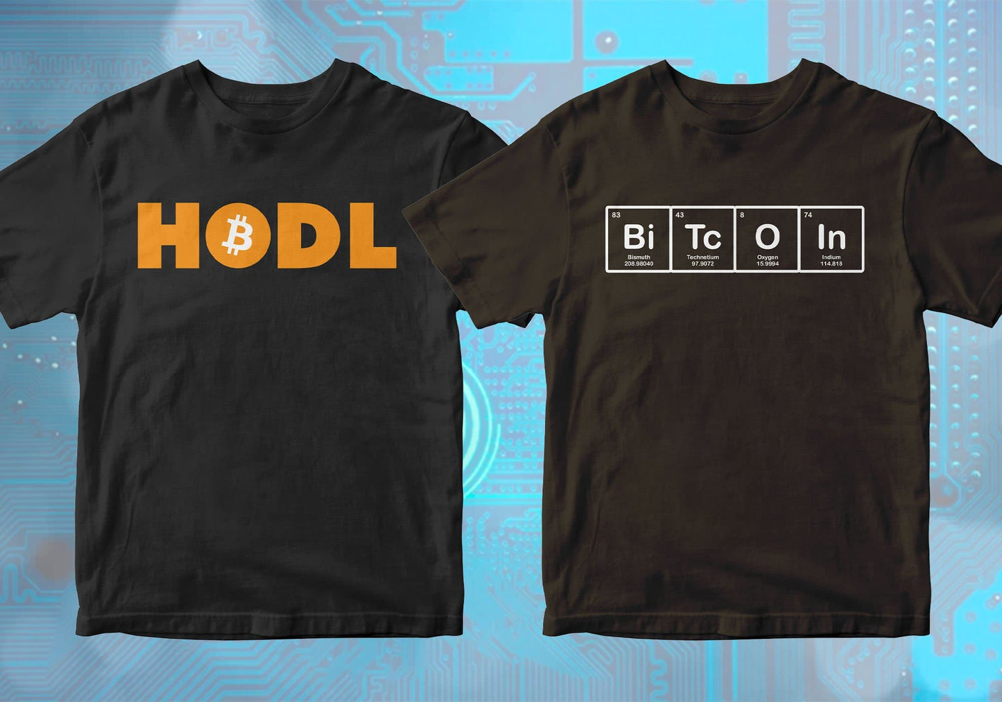 Bitcoin Cryptocurrency Btc 100 Editable Vector T-shirt Designs Bundle Part 1