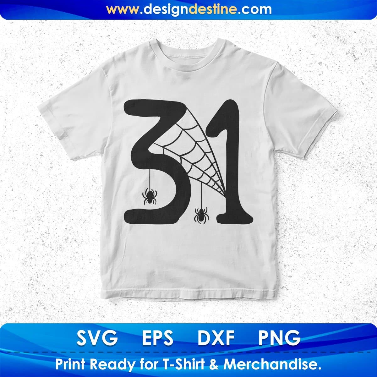 Boo Scary Spider Halloween T shirt Design In Png Svg Cutting Printable Files