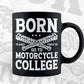 Born To race Force a Motorcycle College Editable Vector T-shirt Design in Ai Png Svg Files