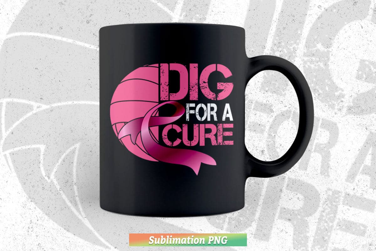 Breast Cancer Volleyball Pink Ribbon Surgery Carcinoma Sport Png Sublimation Files.