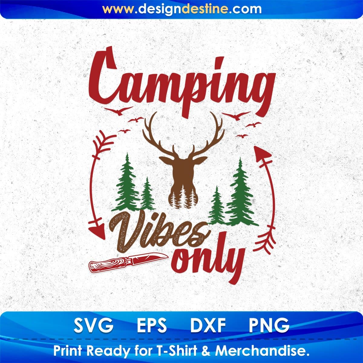 Camping Vibes Only Adventure T shirt Design In Svg Png Cutting Printable Files