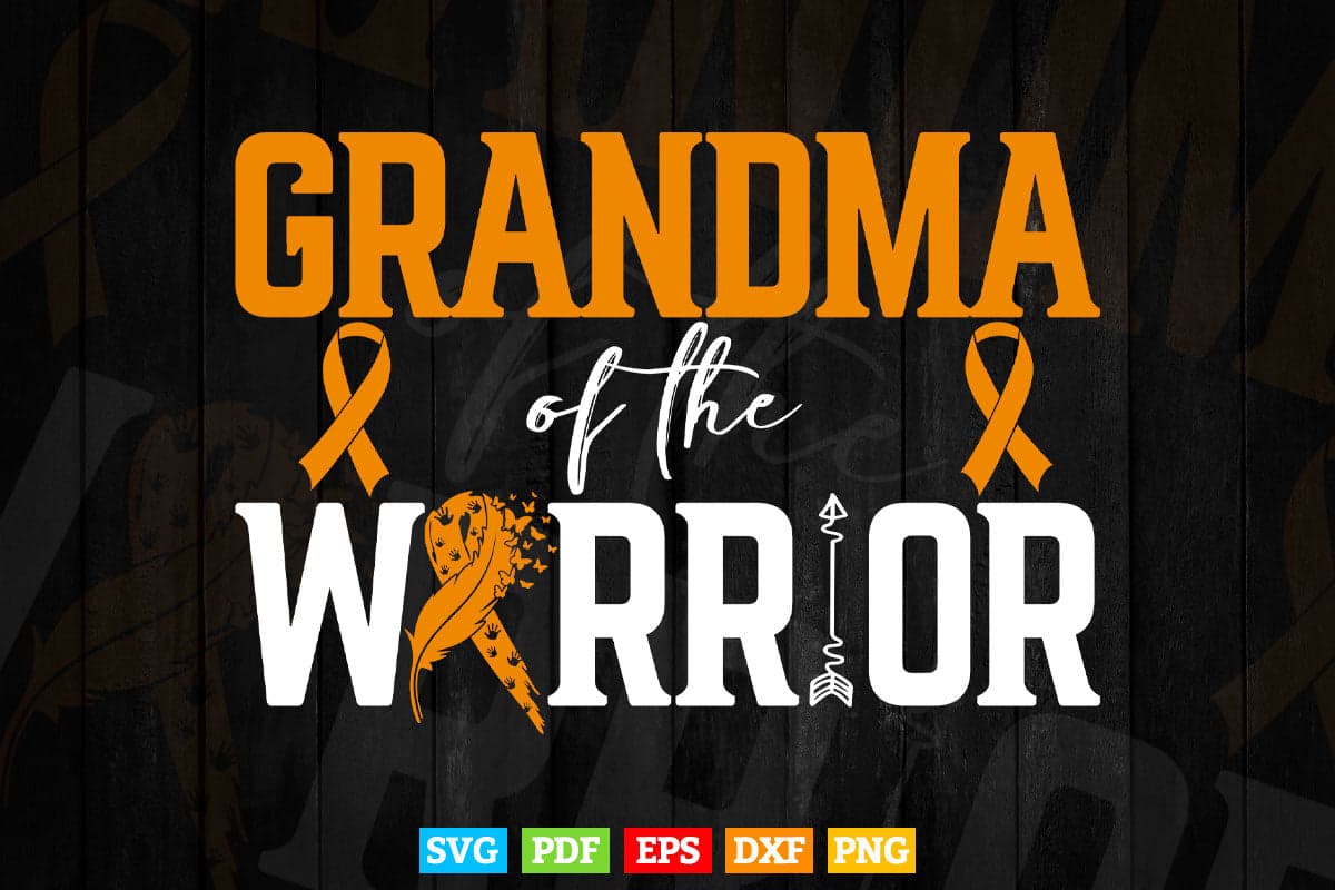Childhood Cancer Awareness grandma Of The Warrior Svg Png Cut Files.