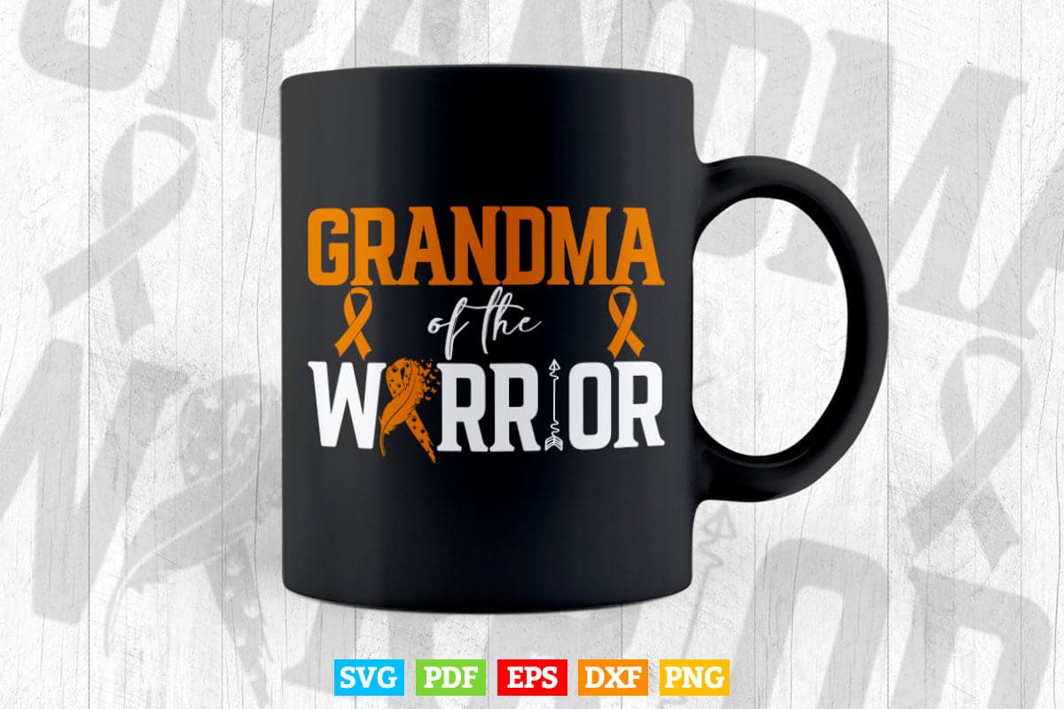 Childhood Cancer Awareness grandma Of The Warrior Svg Png Cut Files.