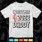 Christmas Family 2022 Father's Day Svg T shirt Design.