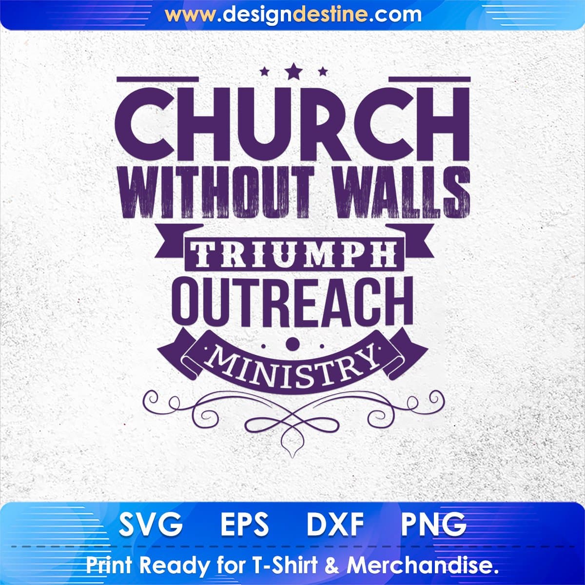Church Without Walls Triumph Outreach Ministry T shirt Design In Svg Png Printable Files