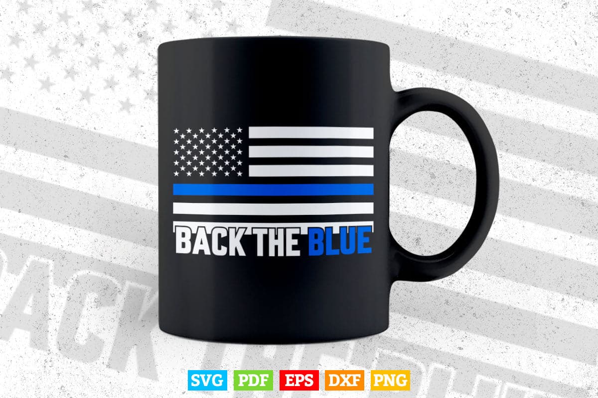 Cute Thin Blue Line Love Police Wife or Girlfriend Svg Cricut Files.