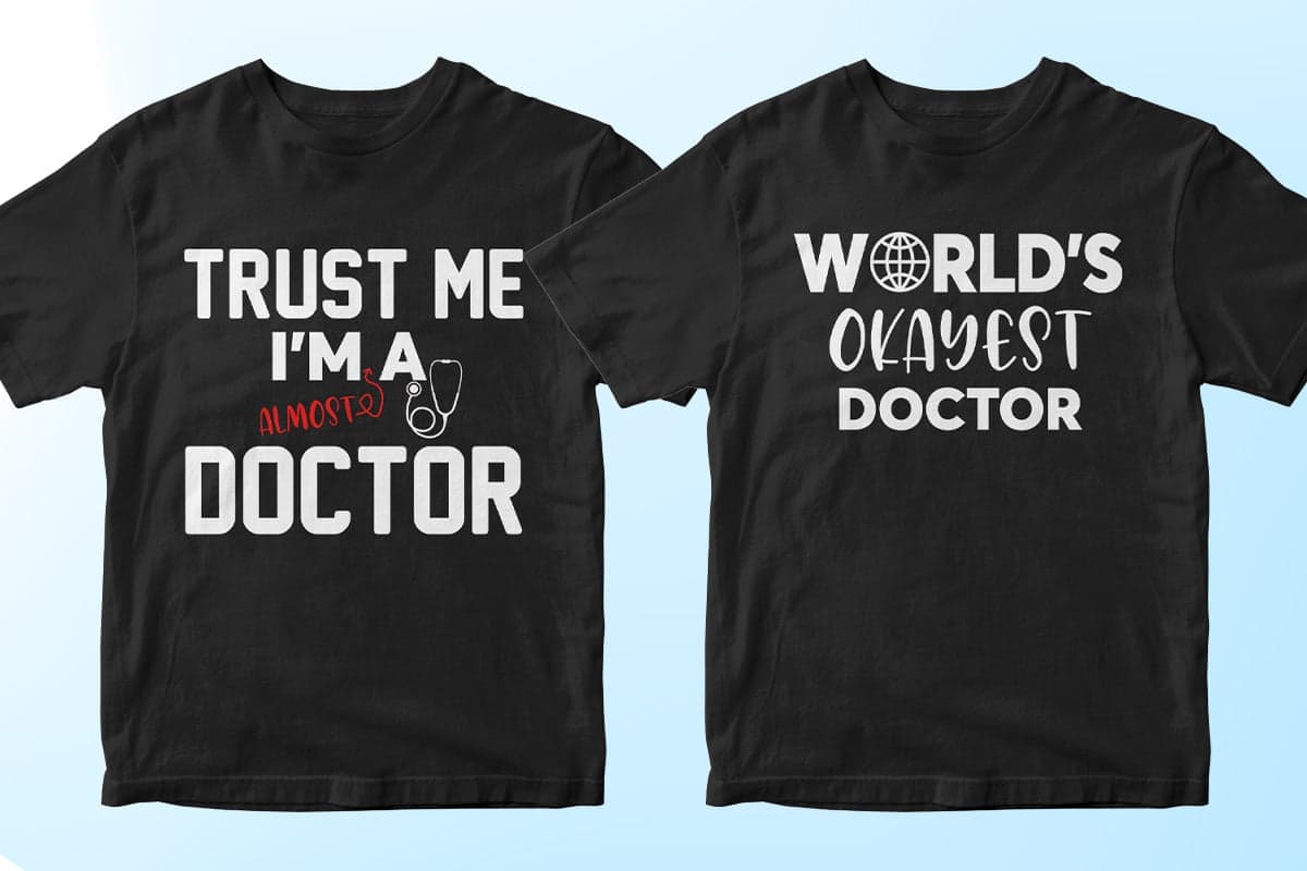 Doctor 50 Editable T-shirt Designs Bundle Part 1