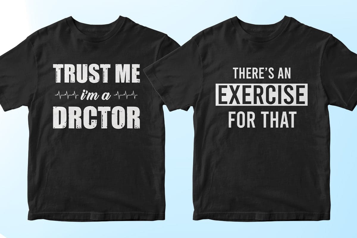 Doctor 50 Editable T-shirt Designs Bundle Part 1