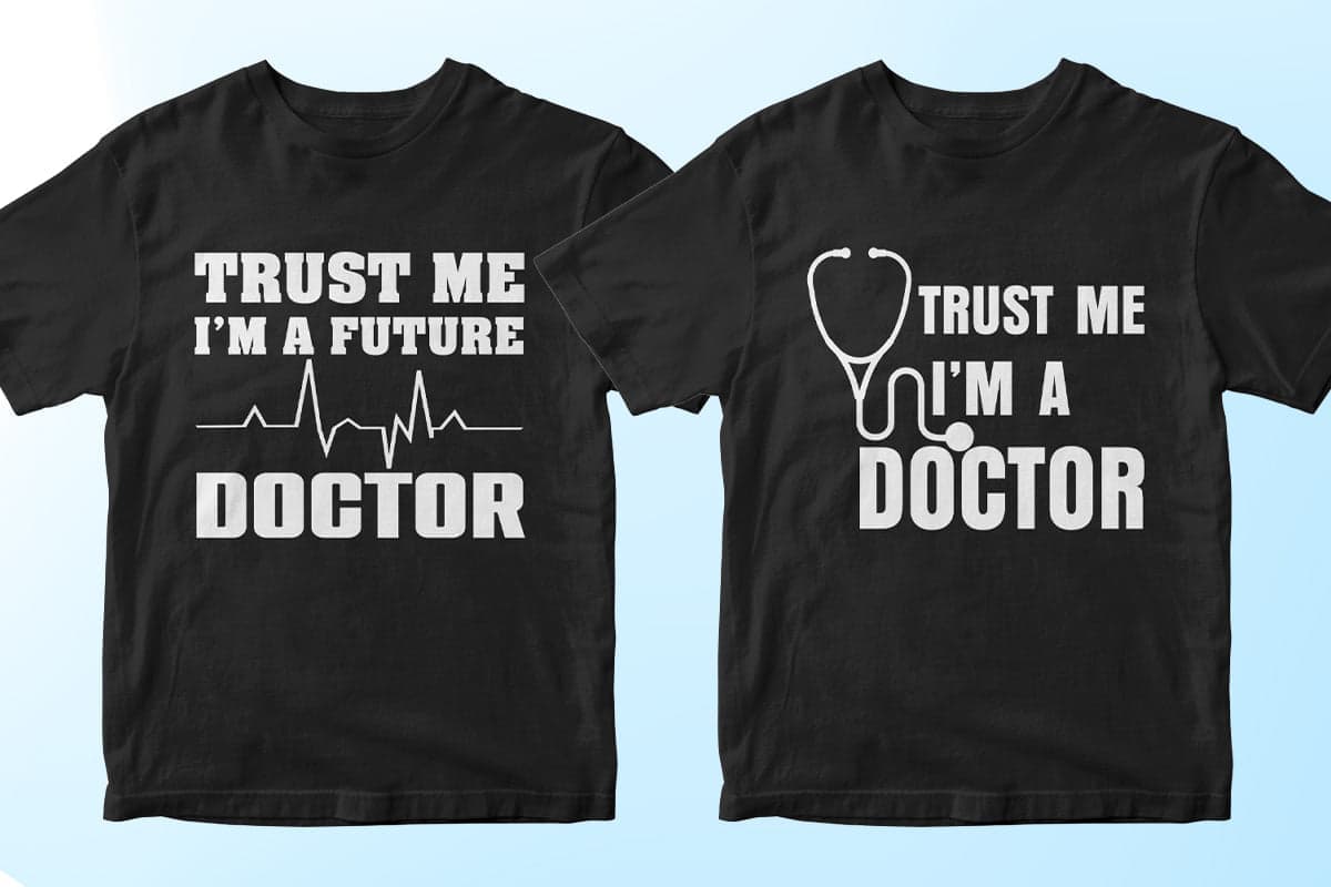 Doctor 50 Editable T-shirt Designs Bundle Part 1