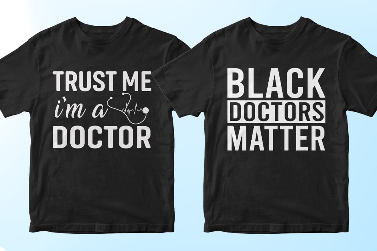 Doctor 50 Editable T-shirt Designs Bundle Part 1