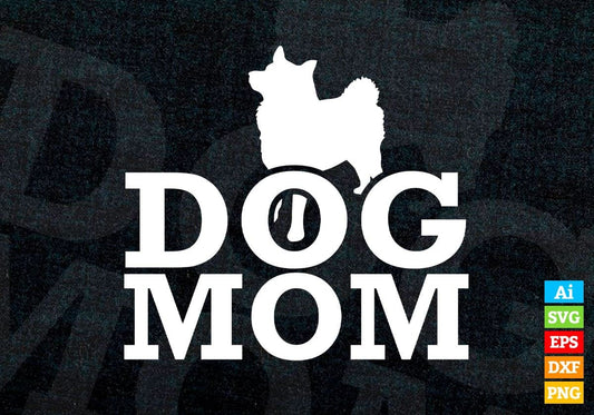 Dog Mom Animals Vector T-shirt Design in Ai Svg Png Files