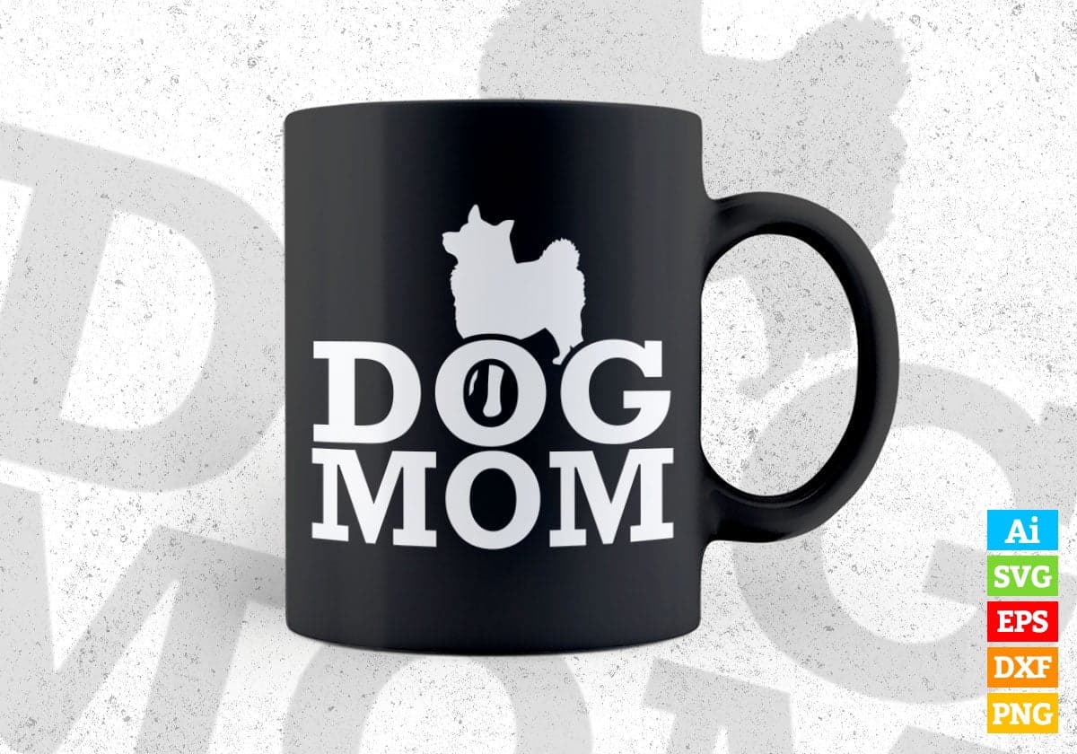 Dog Mom Animals Vector T-shirt Design in Ai Svg Png Files
