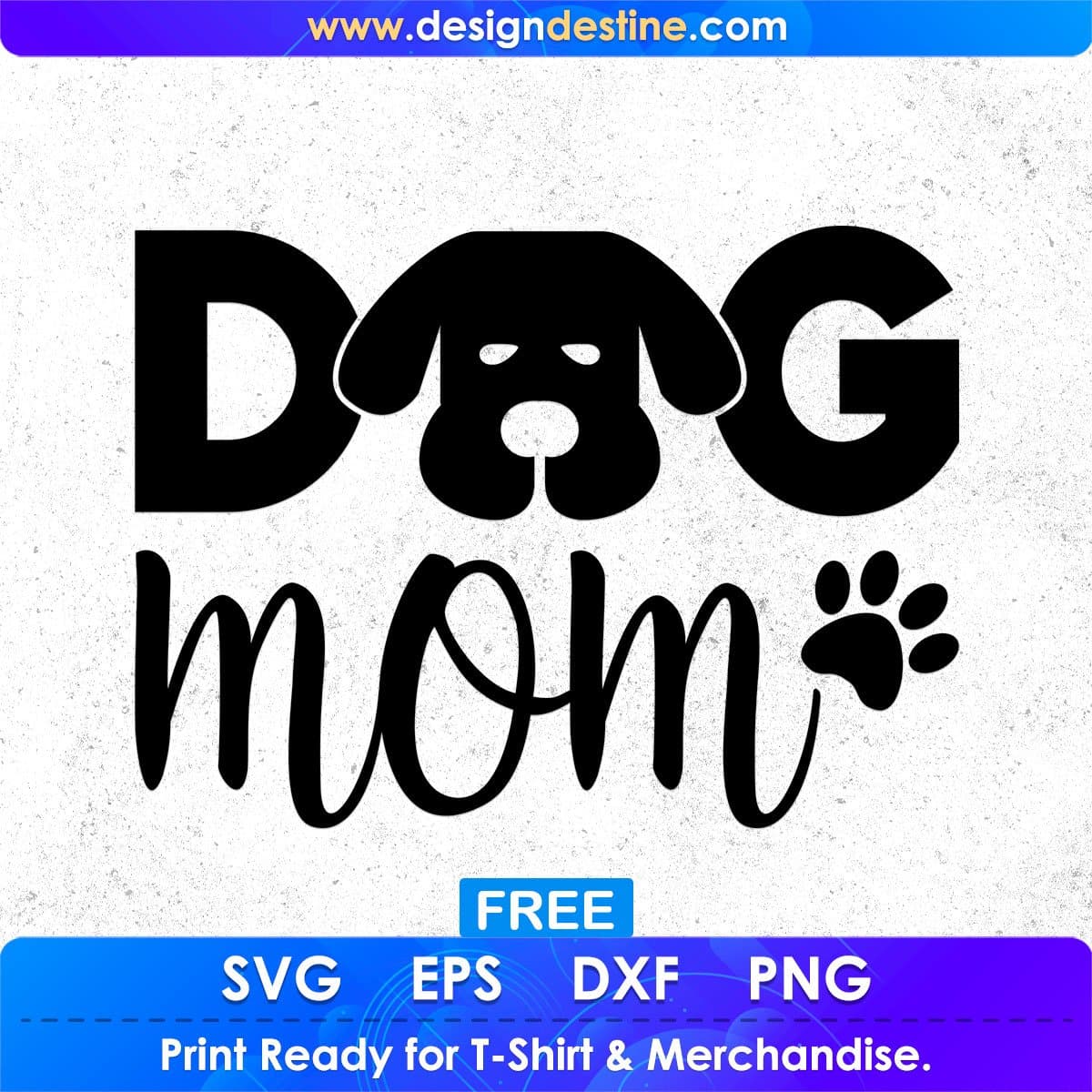 Dog Mom T shirt Design In Svg Png Cutting Printable Files