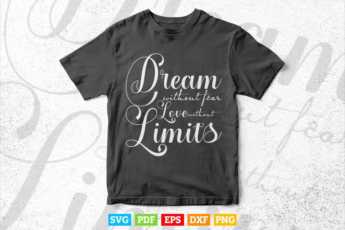 Dream Don't Work Unless a You Do Motivational Quotes Svg T shirt Design.