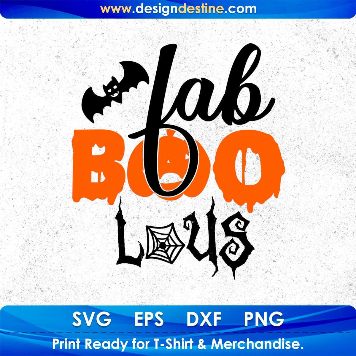 Fab Boo Lous Halloween T shirt Design In Svg Png Cutting Printable Files