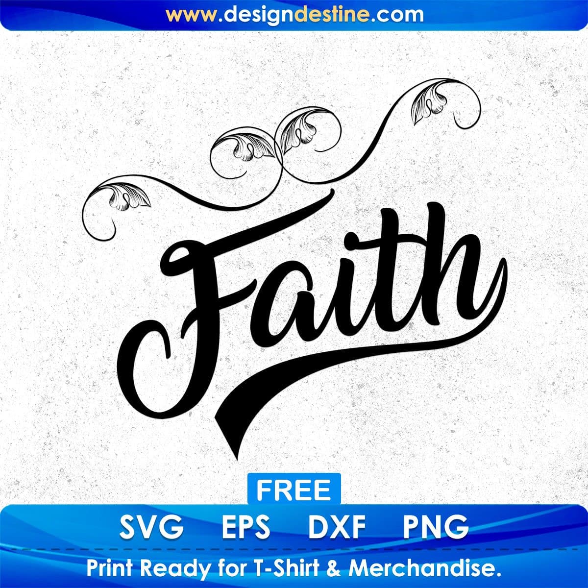 Faith Jesus Christ T shirt Design In Svg Png Cutting Printable Files