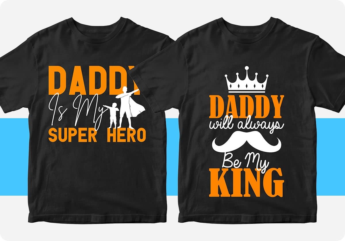 Father's Day 50 Editable T-shirt Designs Bundle Part 1