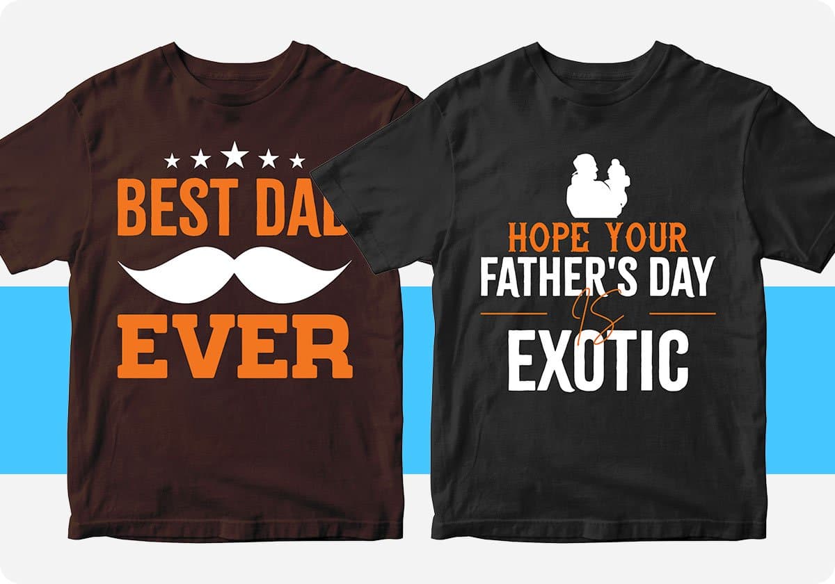 Father's Day 50 Editable T-shirt Designs Bundle Part 1