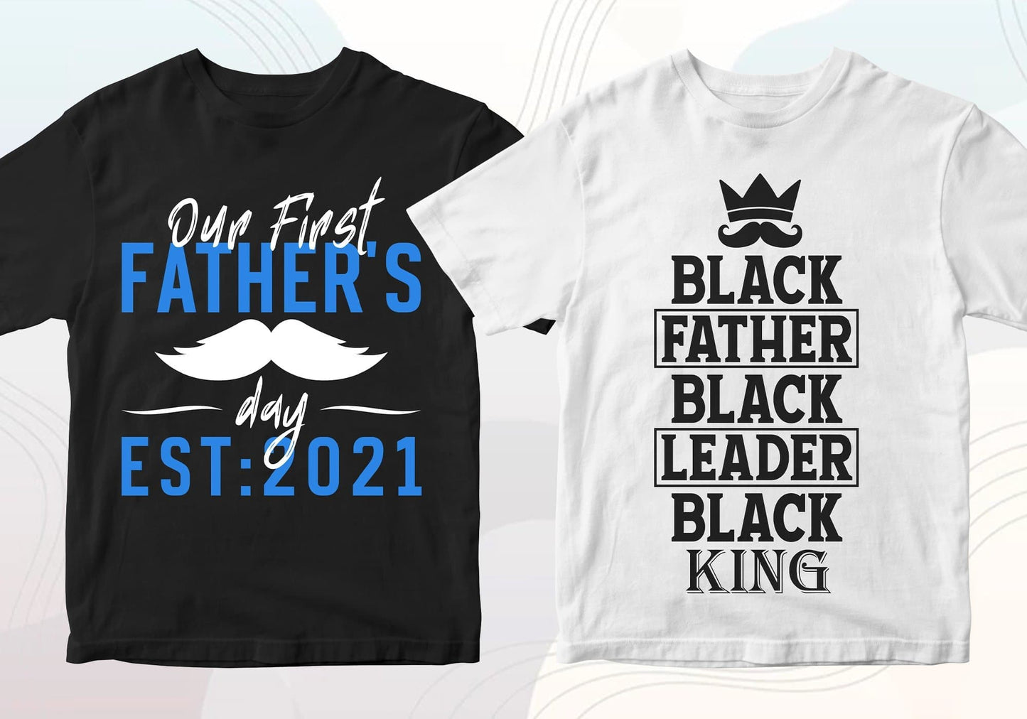 Father's Day 50 Editable T-shirt Designs Bundle Part 2