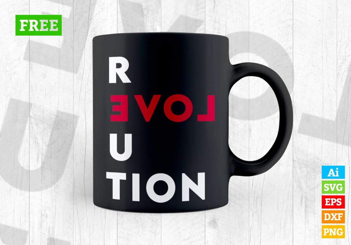 Free R Love U Tion Love Vector T-shirt Design in Ai Svg Png Files