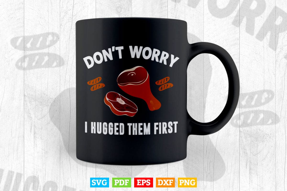 Funny Butcher Animal Slaughter Meat Cutter BBQ Lover Svg Png Files.