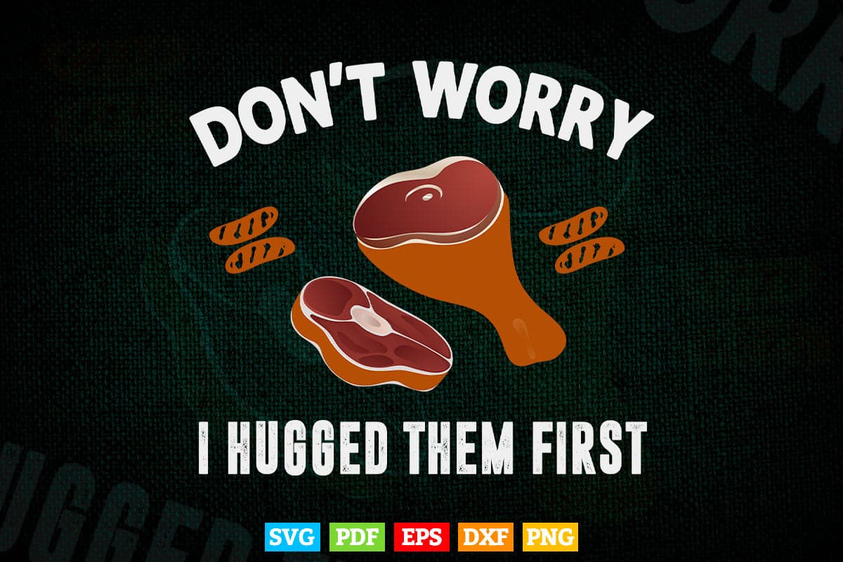 Funny Butcher Animal Slaughter Meat Cutter BBQ Lover Svg Png Files.