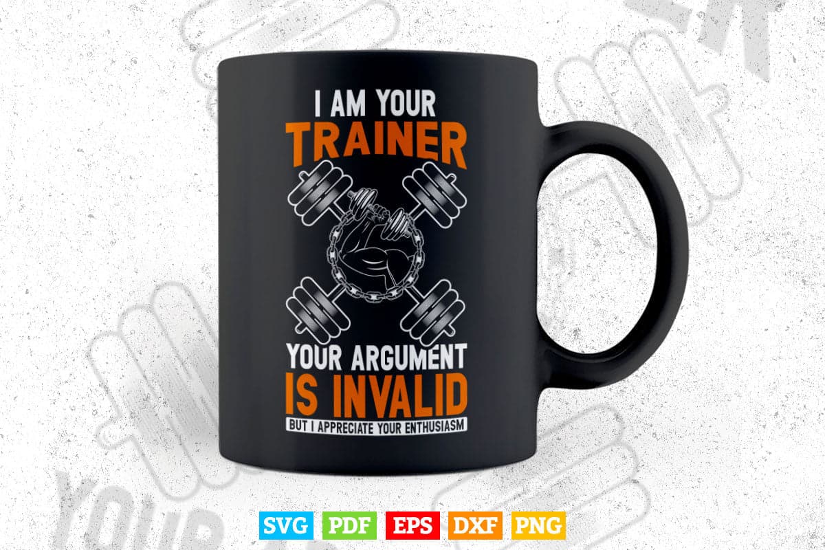 Funny Fitness Trainer Gift Idea Gym Personal Trainer Life Svg Digital Files.