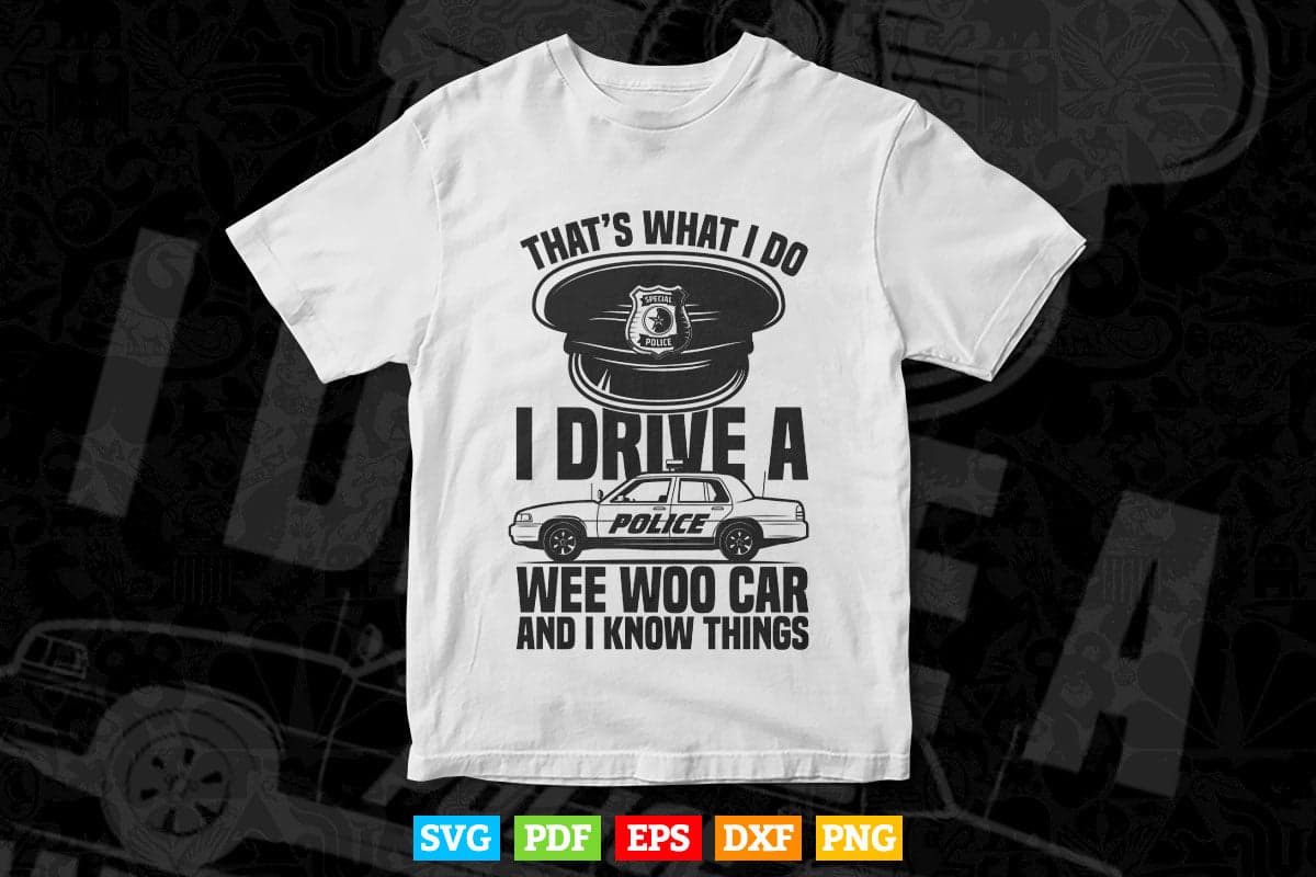 Funny Police Officer Gift For Cop Law Enforcement Svg Digital Files.