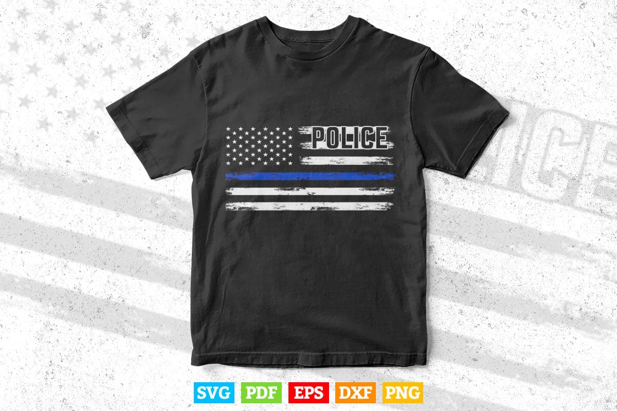 Green Line American Police Blue Line Flag Military Army Svg Cricut Files.