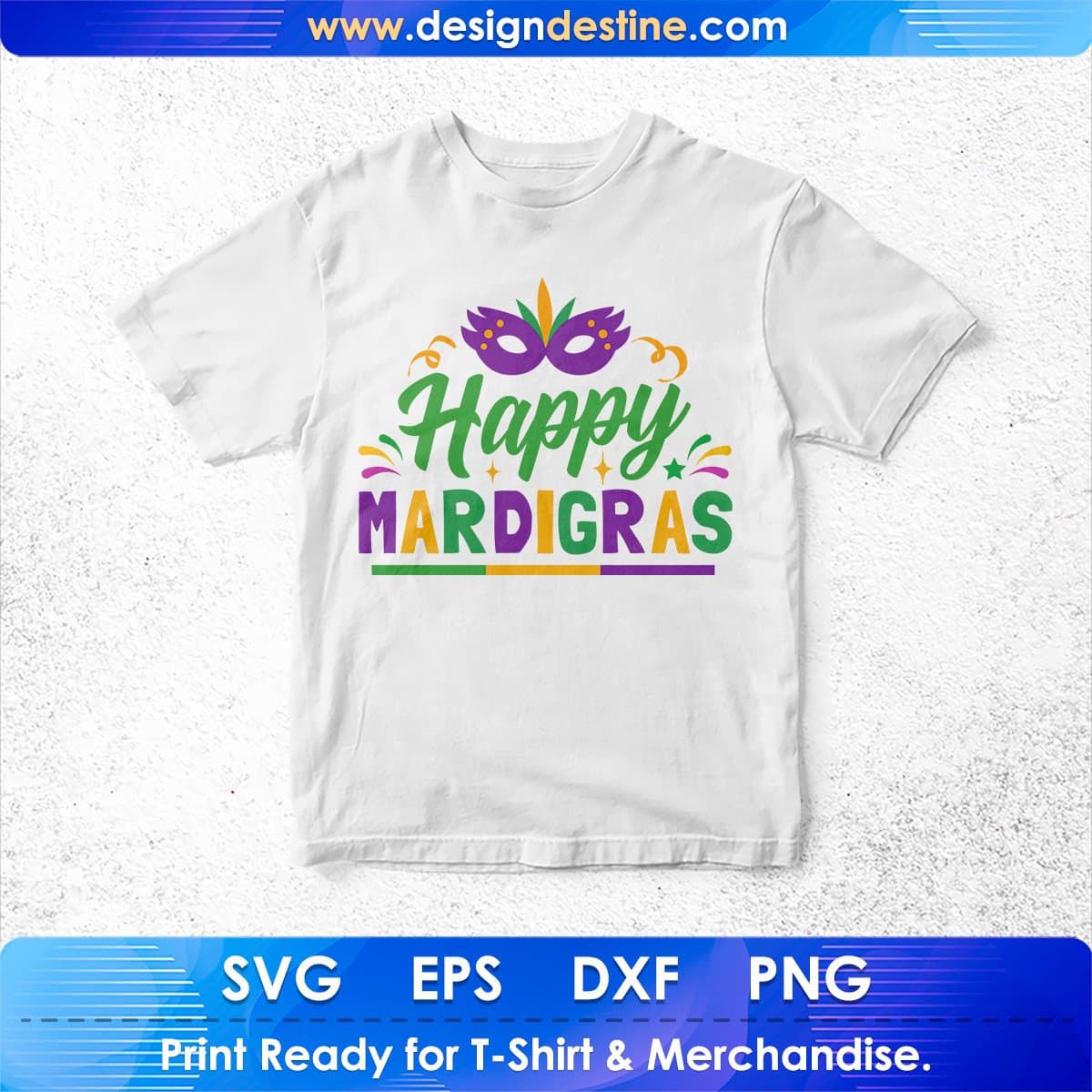 Happy Mardi Gras Editable T shirt Design In Svg Printable Files