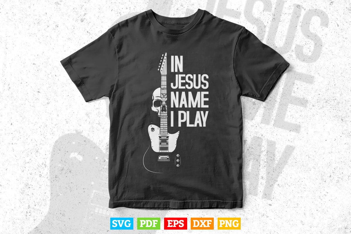 Jesus Name I Play Drums God Drumming Music Drummer Svg Files.