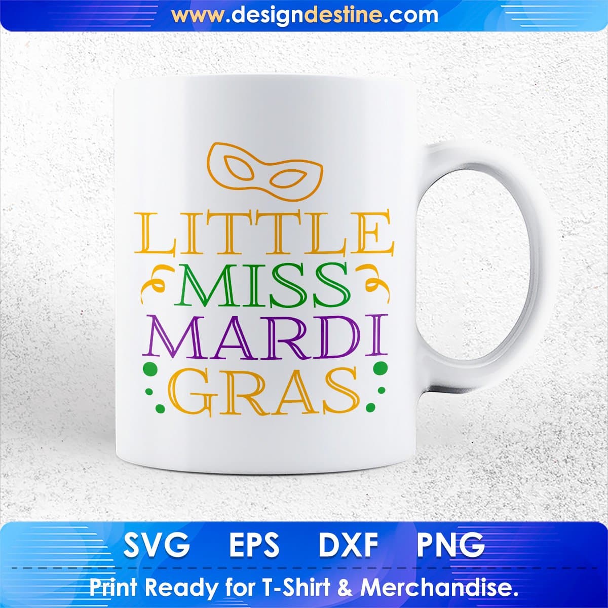 Little Miss Mardi Gras Editable T shirt Design In Ai Svg Printable Files