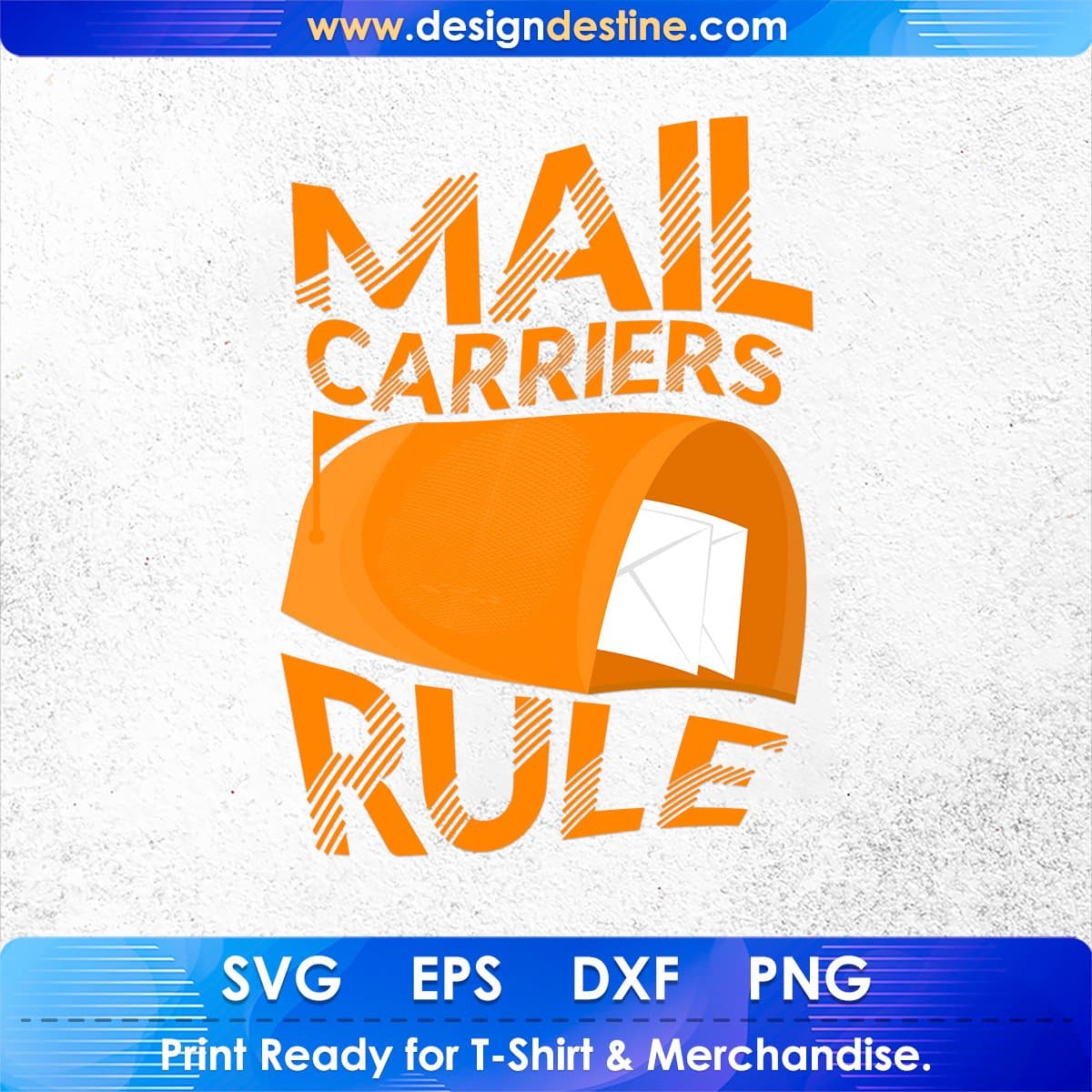 Mail Carriers Rule T shirt Design In Ai Svg Printable Files