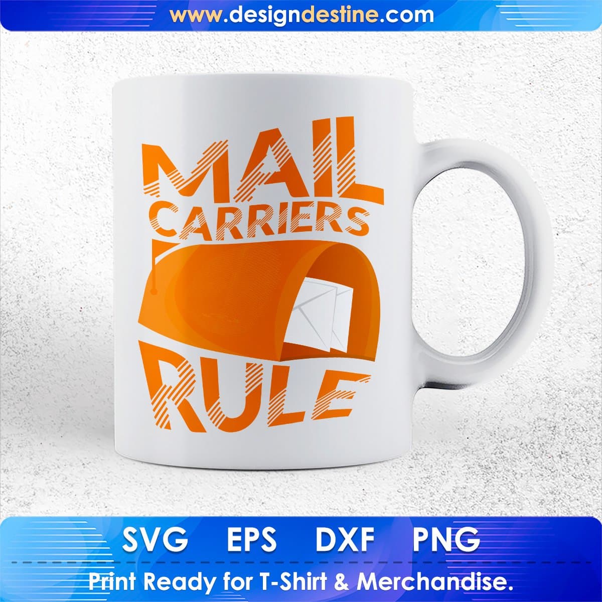 Mail Carriers Rule T shirt Design In Ai Svg Printable Files
